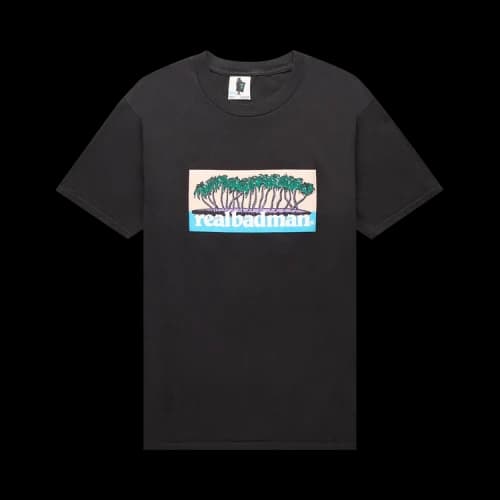 Real Bad Man Alohahaha Short-Sleeve Tee 'Black'