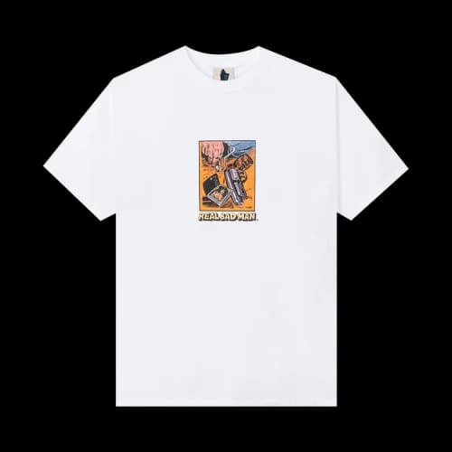 Real Bad Man Get Your ASS 2 Mars Short-Sleeve Tee 'White'