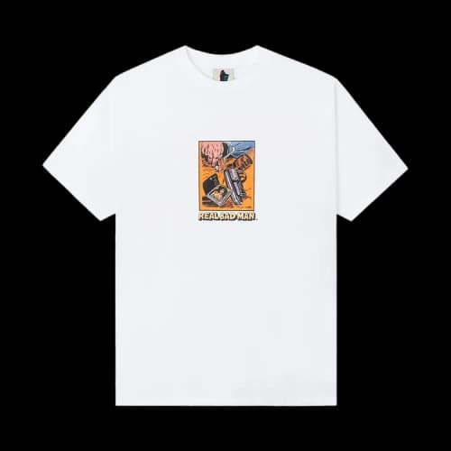 Real Bad Man Get Your ASS 2 Mars Short-Sleeve Tee 'White'