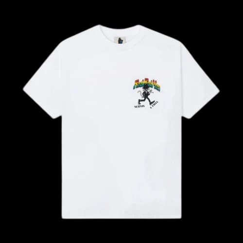 Real Bad Man Records And Tapes T-Shirt 'White'
