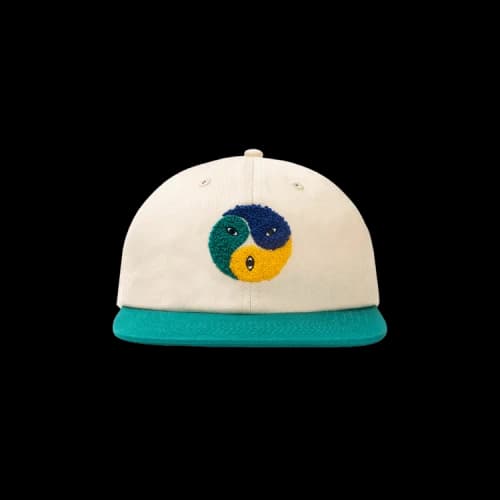 Real Bad Man 3 Way 6 Panel Cap 'Natural/Green'