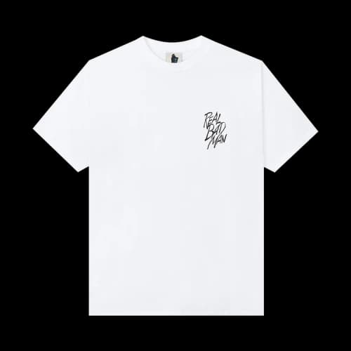 Real Bad Man Smoke Screen Short-Sleeve Tee 'White'