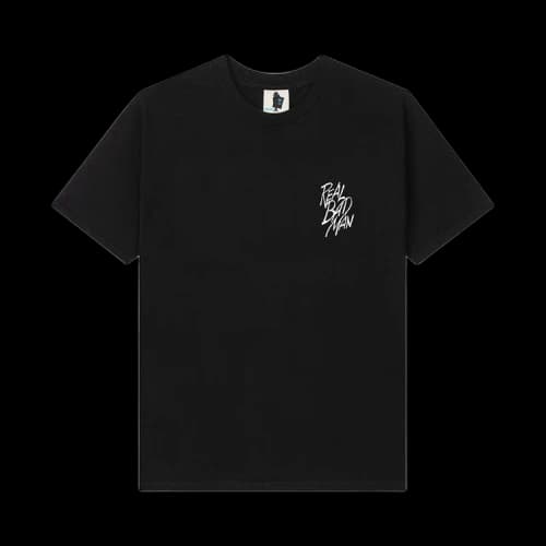 Real Bad Man Smoke Screen Short-Sleeve Tee 'Black'