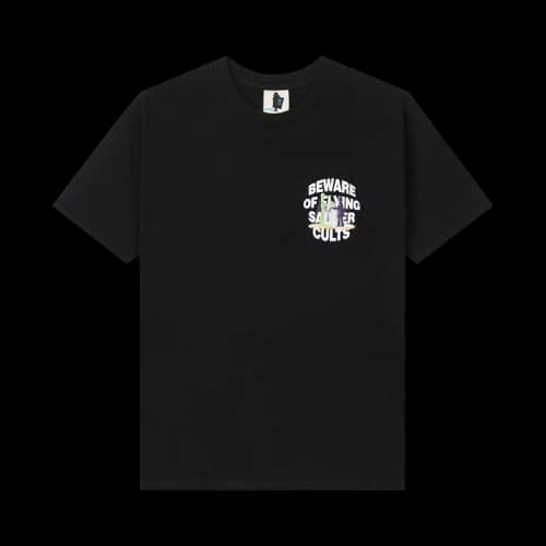 Real Bad Man Saucer Cult Short-Sleeve Tee 'Black'