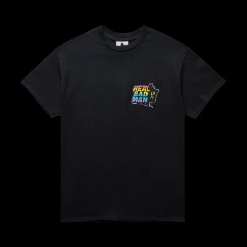 Real Bad Man Crimewave MFG Short-Sleeve Tee 'Black'