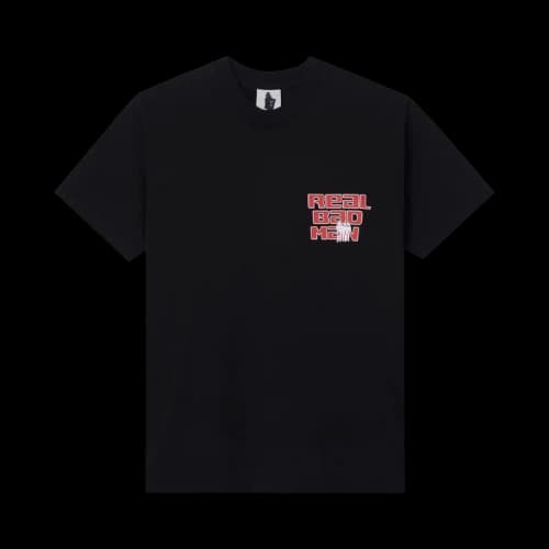 Real Bad Man Warning Tee 'Black'