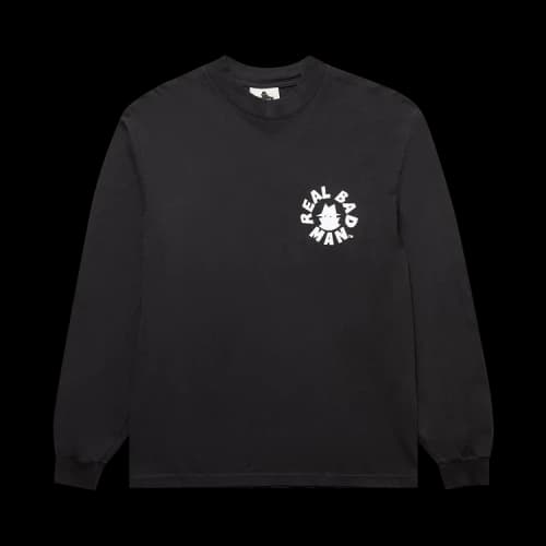 Real Bad Man Circle Long-Sleeve Tee 'Black'