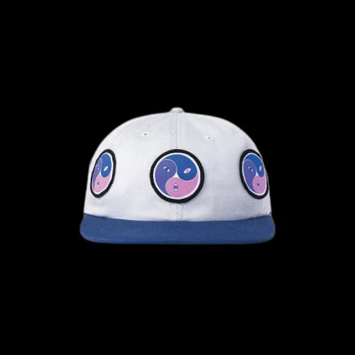 Real Bad Man Real Bad Three Way Patch Cap 'Grey/Blue'