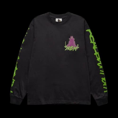 Real Bad Man Piano Meditation Long-Sleeve T-Shirt 'Black'
