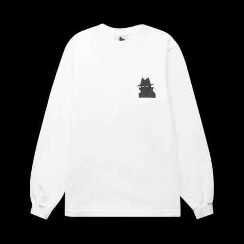 Real Bad Man Shroomergang Long-Sleeve Tee 'White'