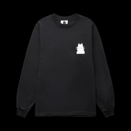 Real Bad Man Shroomergang Long-Sleeve Tee 'Black'
