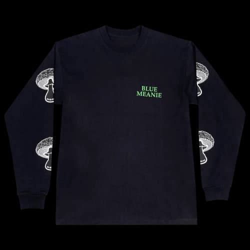 Real Bad Man Blue Meanie Long-Sleeve Tee 'Black'