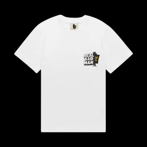 Real Bad Man Who Goes There Short-Sleeve Tee 'White'