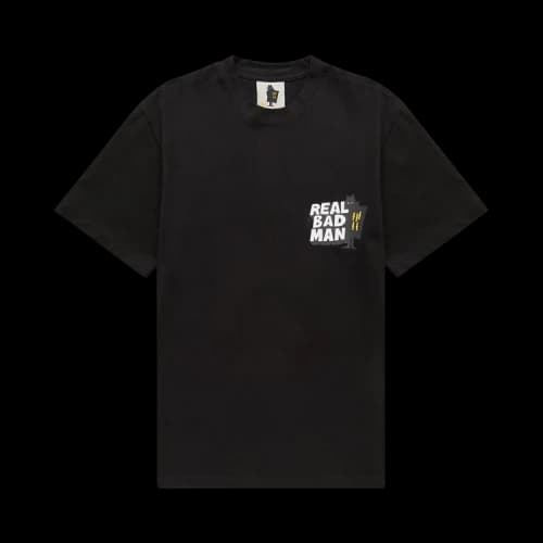 Real Bad Man Who Goes There Short-Sleeve Tee 'Black'