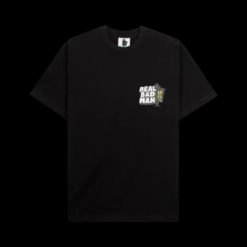Real Bad Man Who Goes There Tee 'Black'
