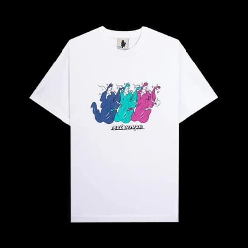 Real Bad Man Smokin Ghost T-Shirt 'White'