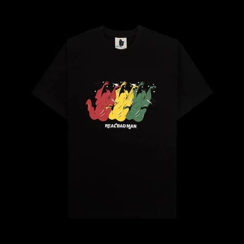 Real Bad Man Smokin Ghost T-Shirt 'Black'