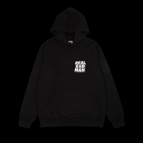 Real Bad Man Classic Hood Fleece 'Black'