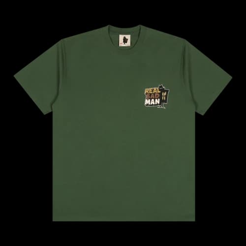 Real Bad Man Logo Tee 'Greenhaze'