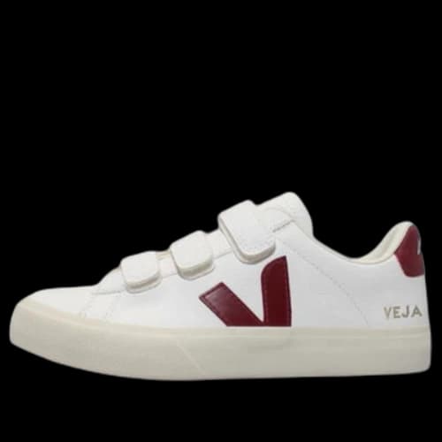 Veja Recife Chromefree Leather 'Marsala White'