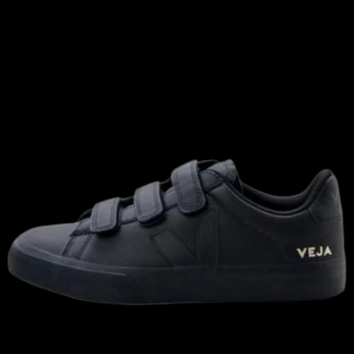 VEJA Recife Chromefree Leather 'Full Black'