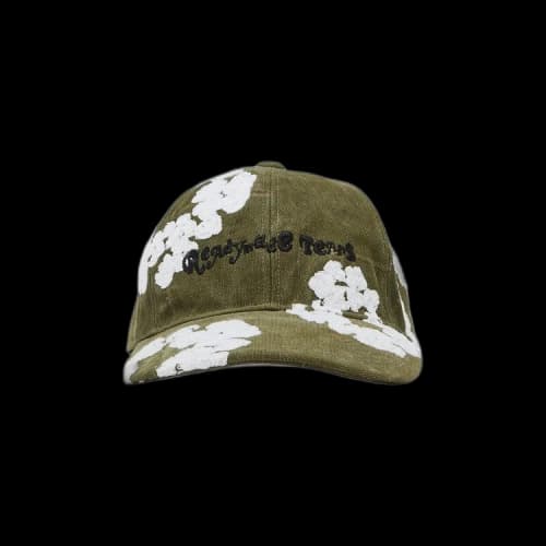 READYMADE x Denim Tears Cotton Wreath Cap 'Olive'