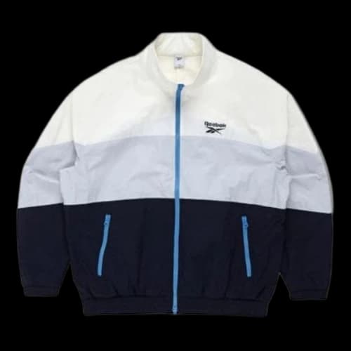 Reebok The Roundup No Way Out Windbreaker 'White Navy'