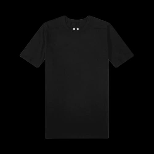Rick Owens Level Tee In Black 'Black'