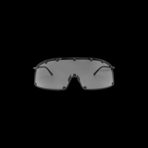 Rick Owens Shielding Sunglasses 'Black'