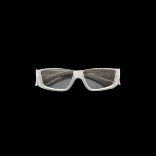 Rick Owens DRKSHDW Sunglasses 'Cream/Black'