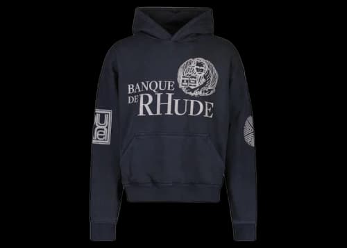 Rhude Banque de Rhude Hoodie Black