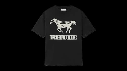 Rhude Dinero Tee T-shirt Black