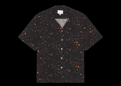 Rhude Rayon Tortoise Shirt Black/Multi