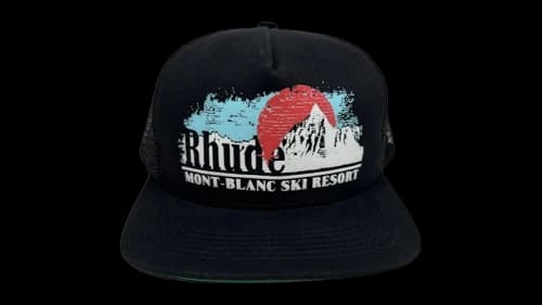 Rhude Mont-Blanc Trucker Black