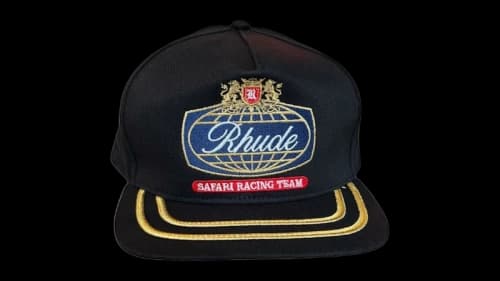 Rhude Safari Crest Hat Black/Navy