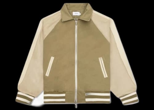 Rhude Twill 'Rhude' Boys Bomber Jacket Beige