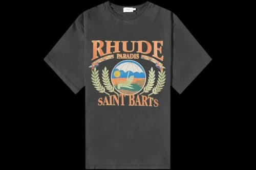 Rhude Beach Chair Tee Black