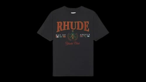 Rhude Bay Of Angels Yacht Tee Black