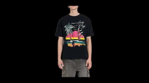 Rhude Saint-Rhude Tee Black