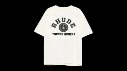 Rhude French Riviera Tee White