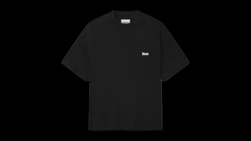 Rhude Classique Mock Neck T-shirt Black