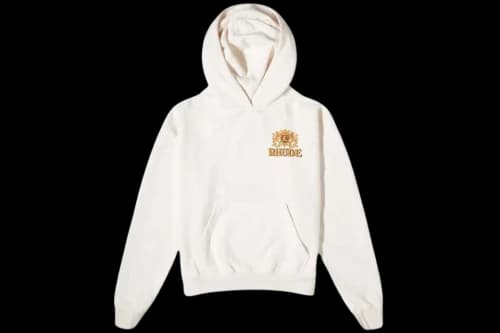 Rhude Cresta Cigar Hoodie Vintage White