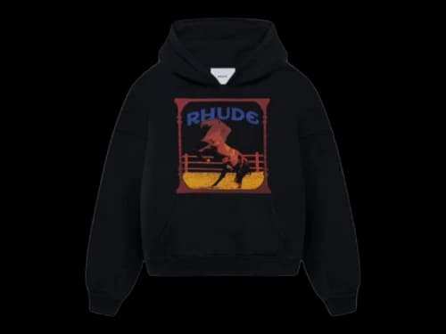 Rhude Cadre Hoodie Black
