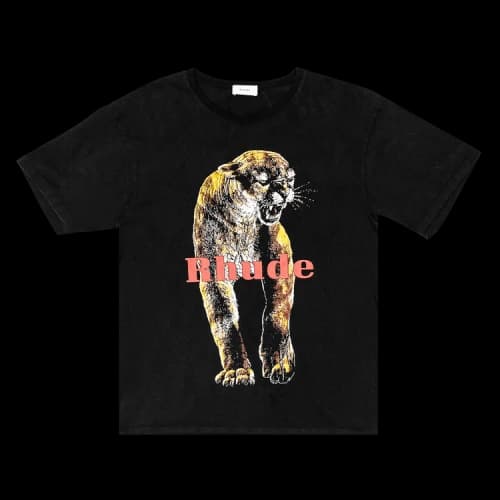 Rhude Cougar Tee 'Black'