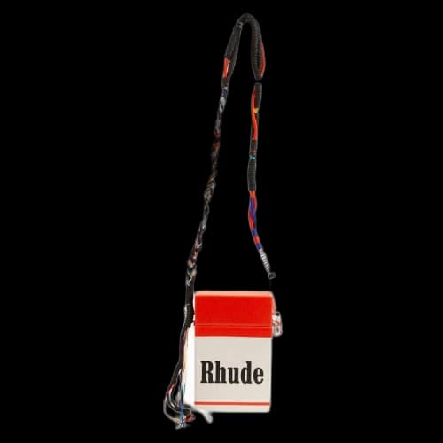 Rhude Fumer Mal Bag 'White/Red'