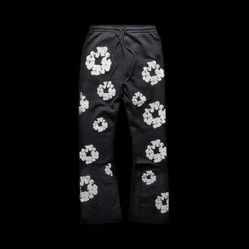 READYMADE x Denim Tears Wreath Sweatpants 'Black'