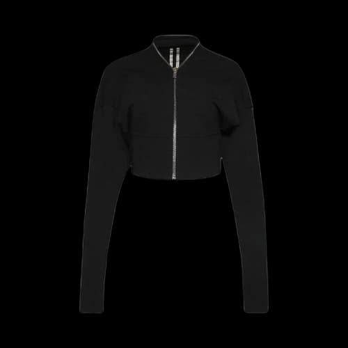 Rick Owens Batwing Klaus Cropped Knit 'Black'
