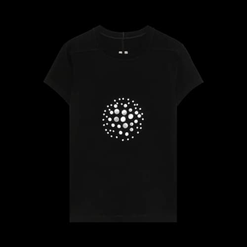 Rick Owens Cropped Level T-Shirt 'Black'