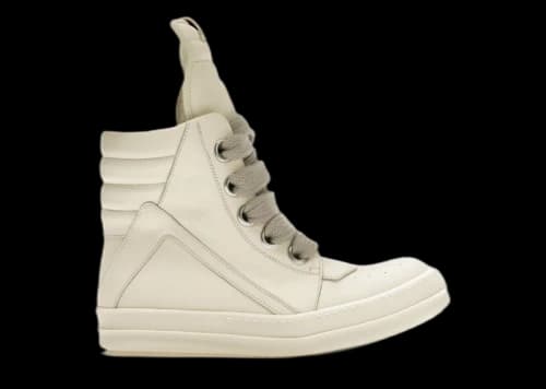 Rick Owens Lido Geobasket Jumbo Laced Milk (Women's)