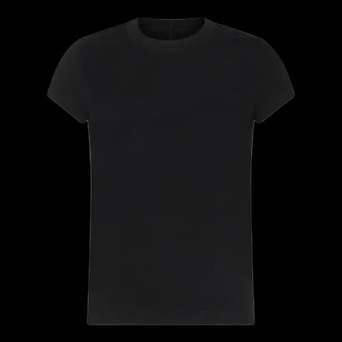 Rick Owens Cropped Level T-shirt Black